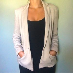 Light Pink Cotton Blazer